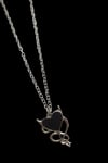 Snake Devil Heart Kolye