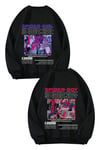 Spider Boy Bisiklet Yaka Oversize Sweatshirt