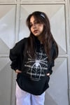 Spider Web Oversize Sweatshirt