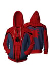 Spiderman Cosplay Unisex Hırka