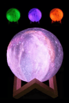 Stantlı Galaxy Moon Gece Lambası