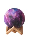 Stantlı Galaxy Moon Gece Lambası