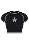 Ters Dikiş Star Crop