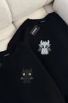 Toothless Bisiklet Yaka Oversize Sweatshirt