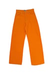 Turuncu Straight Pantolon
