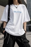 White Blueberry Oversize T-shirt
