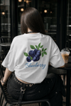 White Blueberry Oversize T-shirt