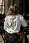 White Cactus Oversize T-shirt