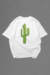 White Cactus Oversize T-shirt