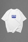 White Hello Summer Oversize T-shirt