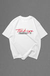 White World Cup Türkiye Oversize T-Shirt
