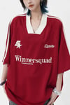 Winnersquad Red Oversize T-shirt