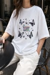Y2K Butterfly Oversize Tshirt