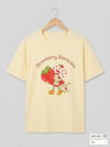 Yellow Strawberry Oversize T-shirt
