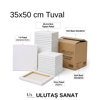 35x50 cm Tuval Seti 1'li 5'li 10'lu 25'li 50'li Paketler
