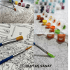 Galata Tower Sayılarla Boyama Seti