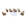 Tuval şase çıta çubuk 2 cm x 3 cm 3 m x 20 adet
