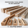 Tuval şase çıta çubuk 2 cm x 4 cm 3 m x 24  adet