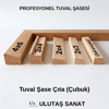 Tuval şase çıta çubuk 3 cm x 4 cm 3 m x 16 adet