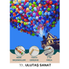 Yukarı Bak (Up) Sayılarla Boyama