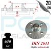 PASLANMAZ ÇELİK 304 KALİTE BOYUNLU FLANŞ