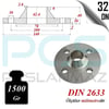 PASLANMAZ ÇELİK 304 KALİTE BOYUNLU FLANŞ