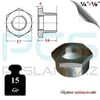 PASLANMAZ ÇELİK 304 KALİTE BUSHİNG REDÜKSİYON