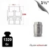 PASLANMAZ ÇELİK 304 KALİTE DİK  ÇEKVALF