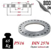 PASLANMAZ ÇELİK 304 KALİTE DÜZ FLANŞ