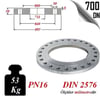 PASLANMAZ ÇELİK 304 KALİTE DÜZ FLANŞ