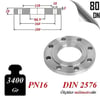 PASLANMAZ ÇELİK 304 KALİTE DÜZ FLANŞ