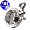 PASLANMAZ ÇELİK 304 KALİTE FERRULE KLEMP KELEPÇE SET