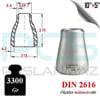 PASLANMAZ ÇELİK 304 KALİTE KONSANTRİK REDÜKSİYON