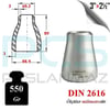 PASLANMAZ ÇELİK 304 KALİTE KONSANTRİK REDÜKSİYON