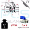 PASLANMAZ ÇELİK 304 KALİTE MİNİ VANA