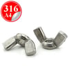 PASLANMAZ ÇELİK 316 KALİTE İNOX A4 KELEBEK SOMUN