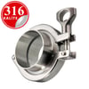 PASLANMAZ ÇELİK 316 KALİTE KLEMP KELEPÇE FERRULE SET
