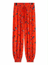 ABSTRACT PRINT JOGGER PANTS