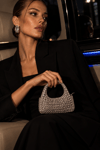 AURA JEWEL BAG | SILVER