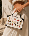 CHARM TRUNK HANDBAG