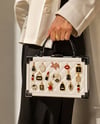 CHARM TRUNK HANDBAG