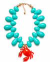 CORAL CRAB KOLYE