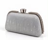 CRYSTAL NOIR BAG | SILVER
