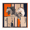 EQUESTRIAN SILK SCARF