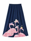 FLAMINGO DESENLİ ETEK