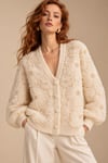 FLEUR DE LUNE İNCİ DETAYLI HIRKA