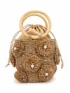 FLORA HASIR BUCKET ÇANTA
