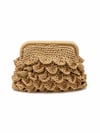 FLORA HASIR CLUTCH ÇANTA