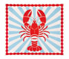 LOBSTER PRINT SCARF