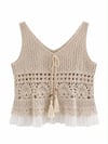 LUNA CROCHET TOP